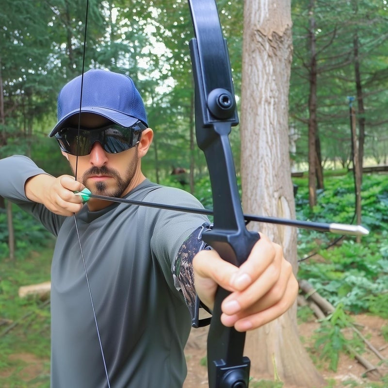 drmvalg Recurve Bow and Arrow Set for Adults - Archery Takedown recurve Bow Set for Beginners/Youth/Adults Target Practicing, Left & Right Handed, 20/30/40lbs - Image 5